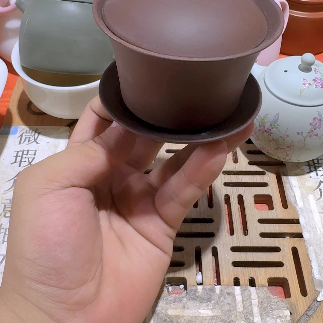 瑕疵茶具。介意勿拍
