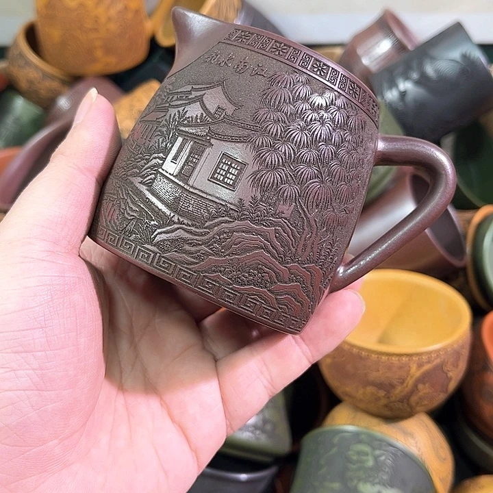 茶杯紫砂全手工紫砂主人杯