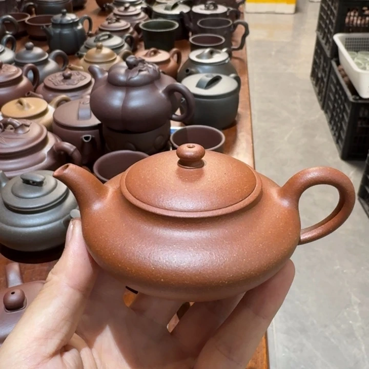 紫砂茶壶原矿原石的制作方法