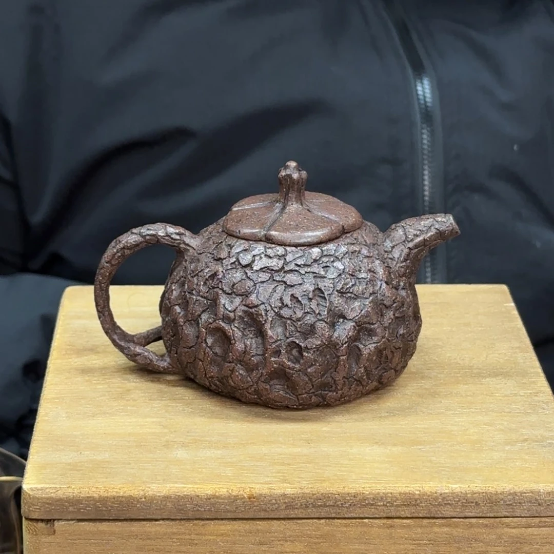 紫砂茶壶渡瓜纽供春壶130cc