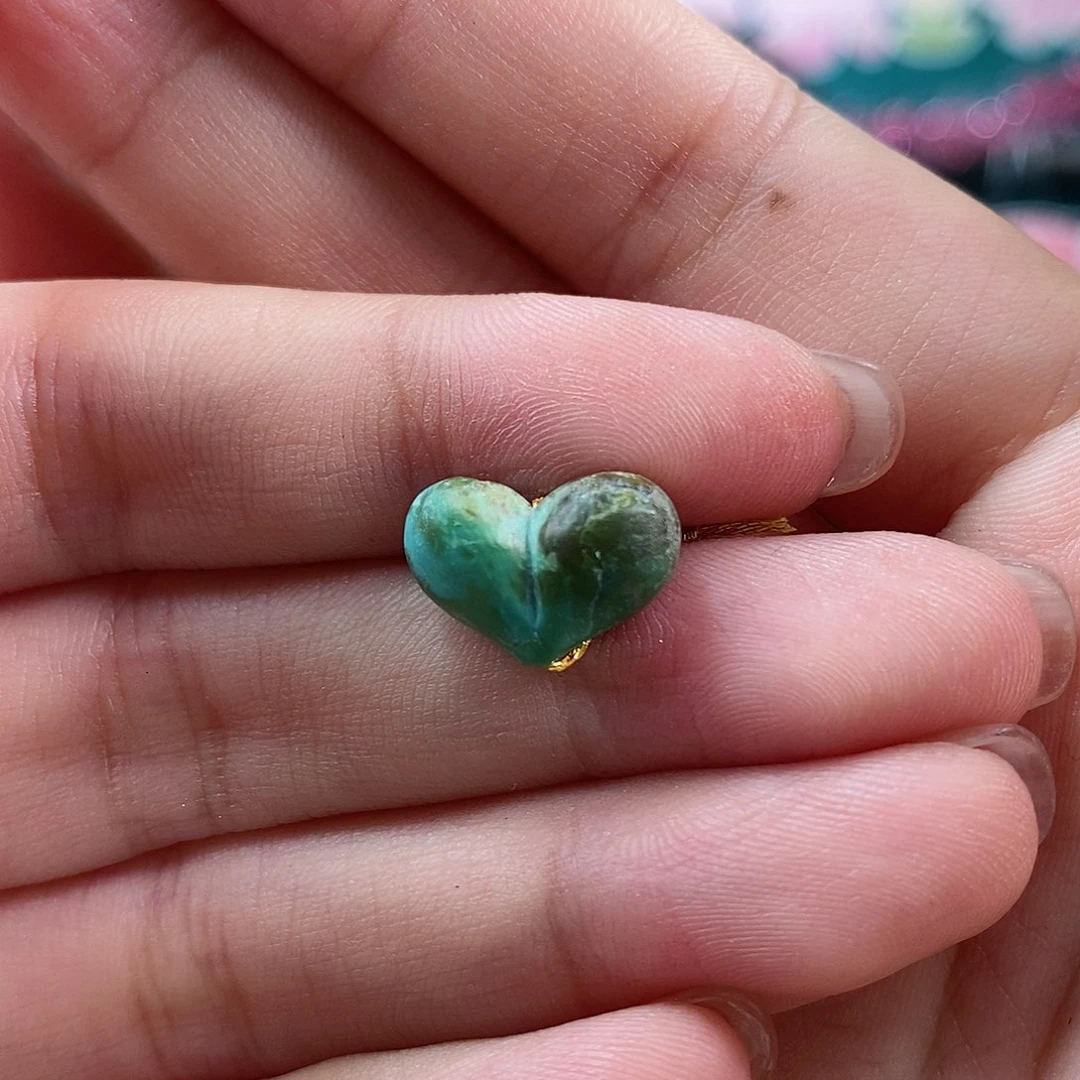 绿松石珠宝奇石未镶嵌