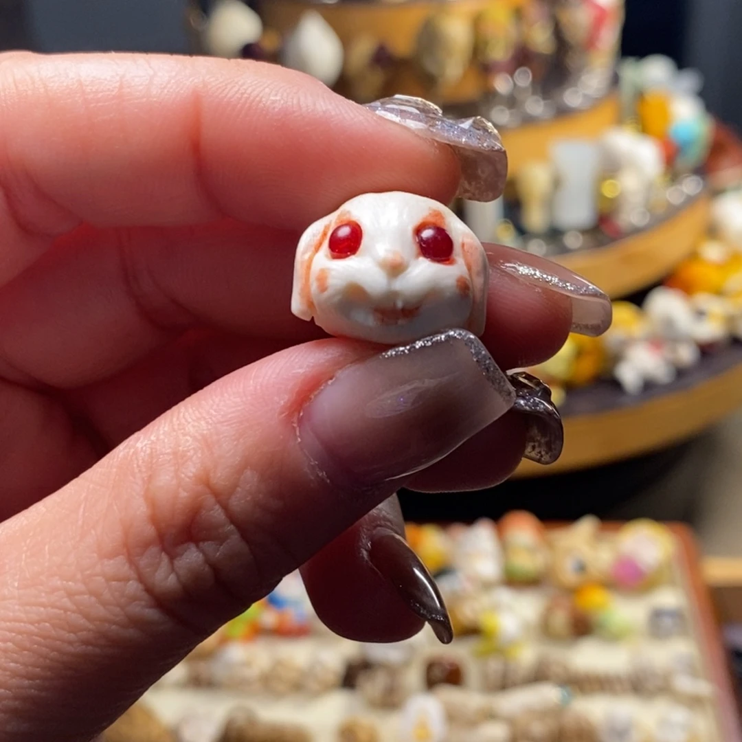 癫***猫菩提籽类文玩配饰