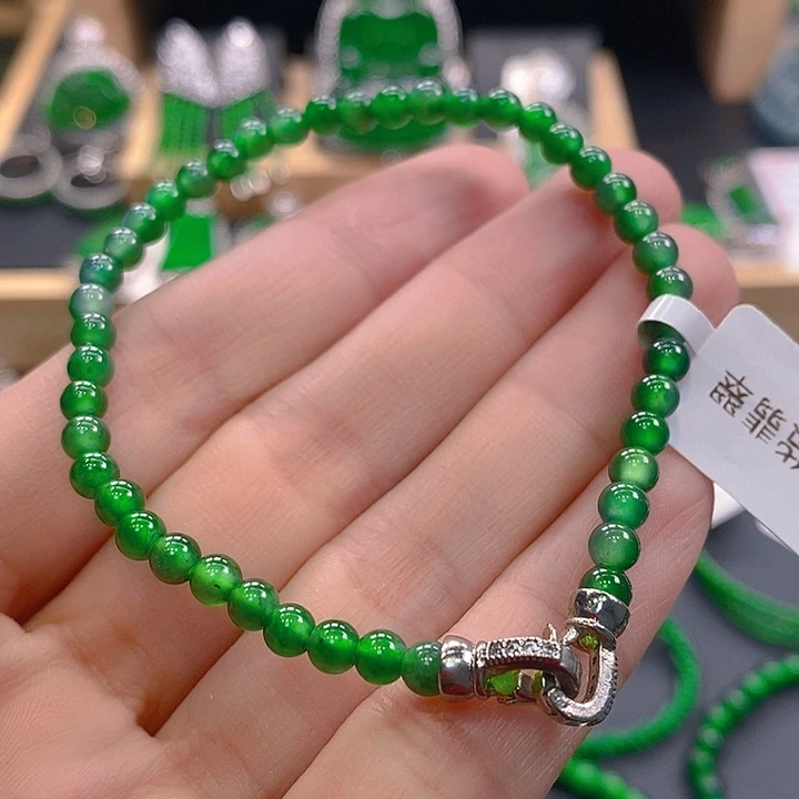 颈饰未镶嵌翡翠翡翠手链
