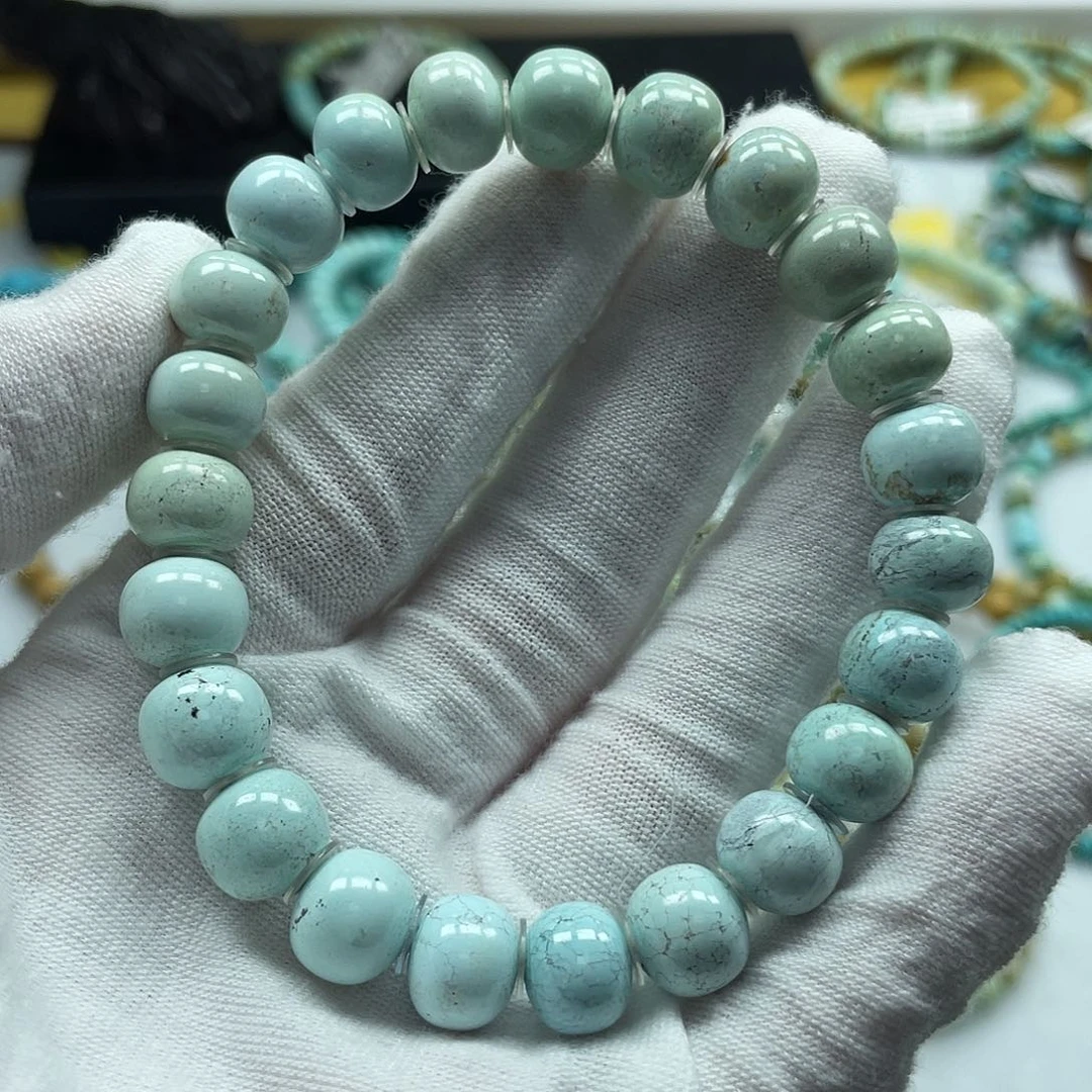 .***星绿松石未镶嵌珠宝奇石