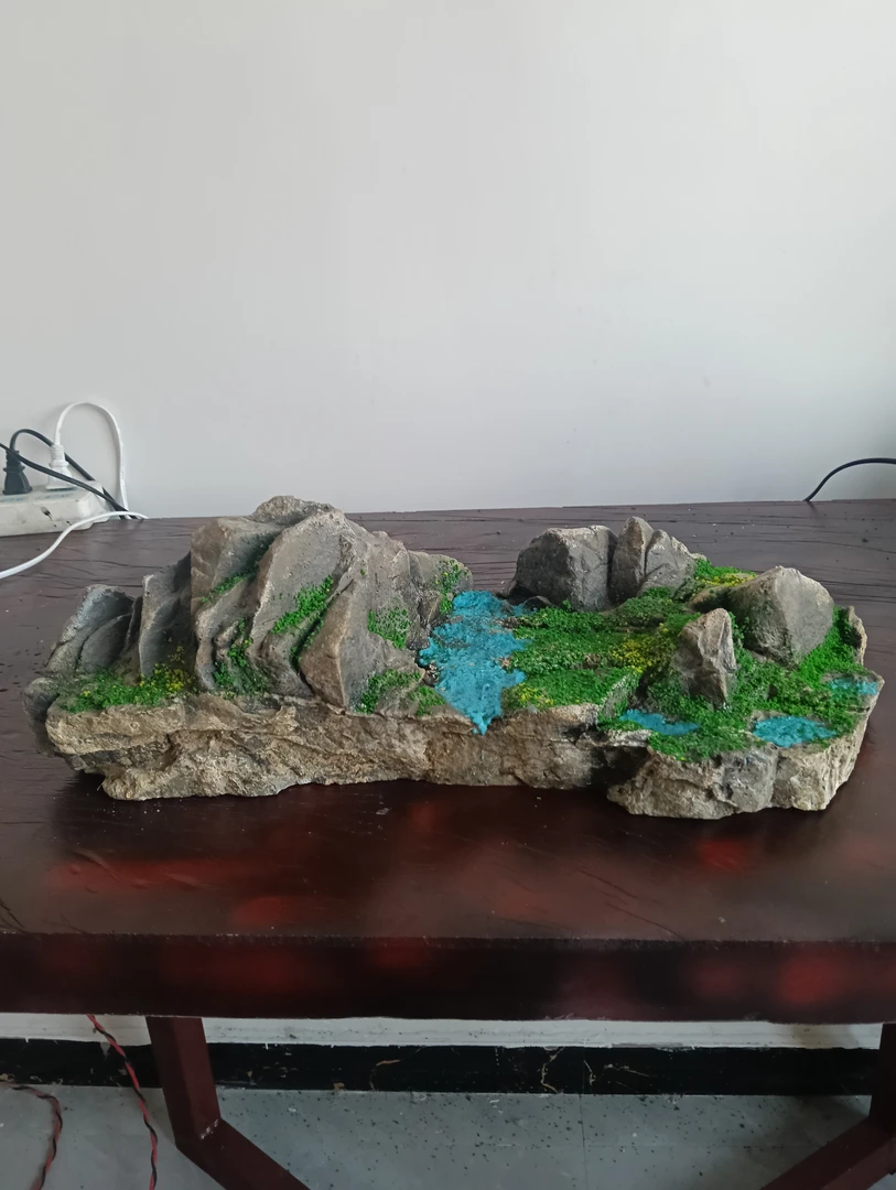 鱼缸庭院装饰假山流水摆件