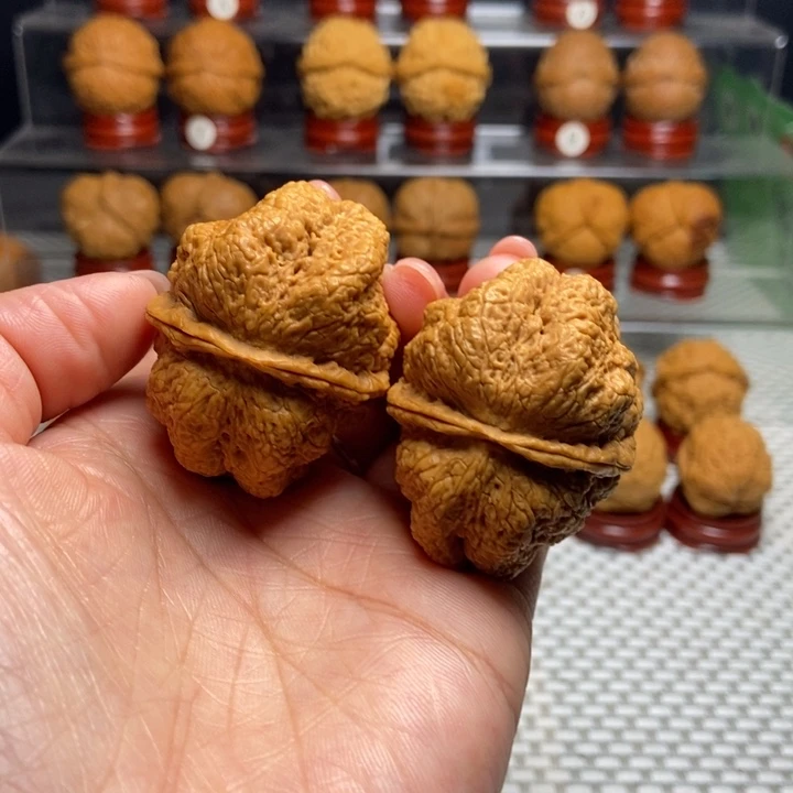 文玩核桃把件34蝴蝶蟾