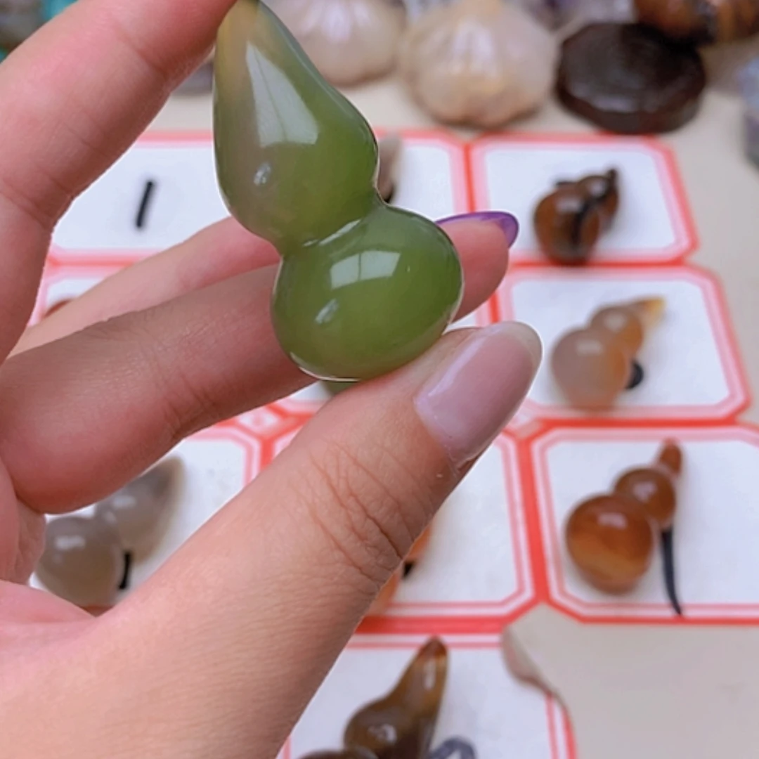 【闪购商品】未镶嵌玛瑙/玉髓珠宝半成品天****^