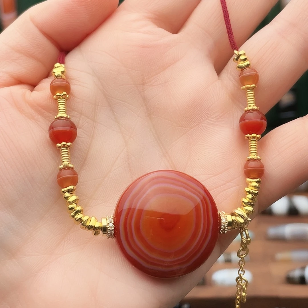 玛瑙/玉髓合金珠宝半成品