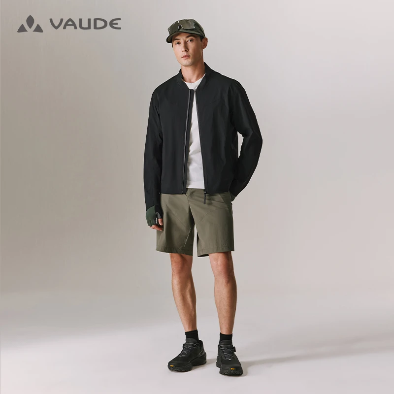 【夏季上新】VAUDE立领薄款透气弹力棒球领软壳衣耐磨夹克VG2519108