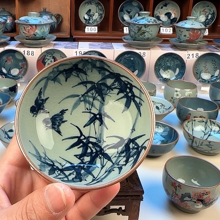 景德镇陶瓷陶瓷杯茶具