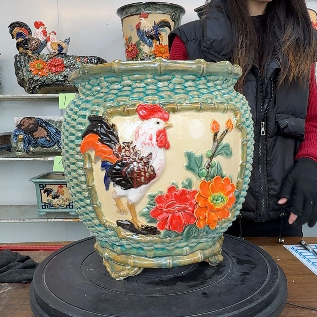 花***庆内口21内深27石湾盆