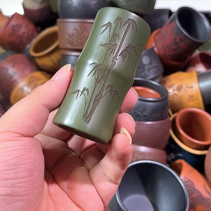 茶杯紫砂全手工紫砂主人杯