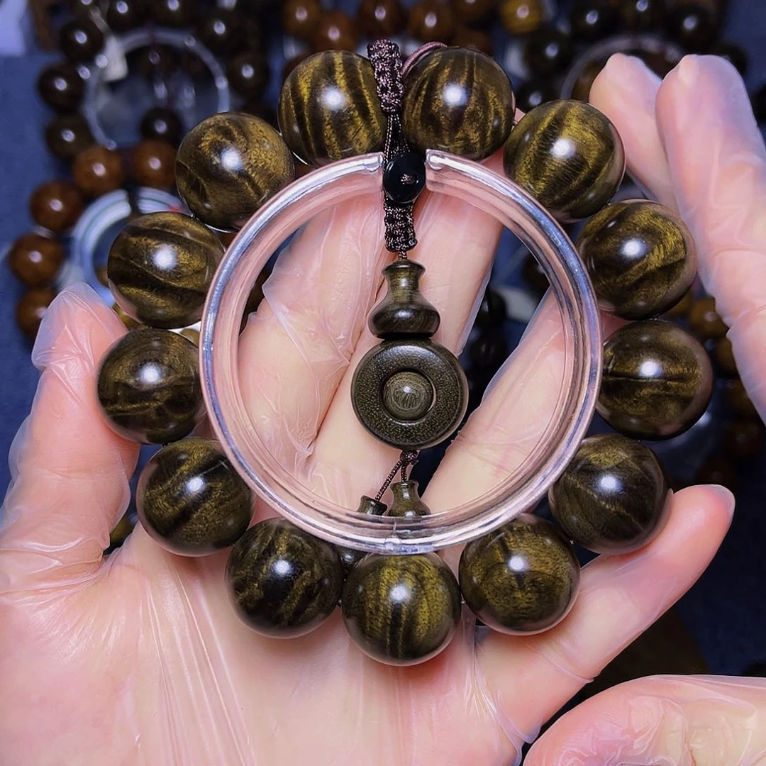 手串/手链楠木（金丝楠）1.8阴沉闪电果香味