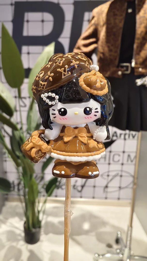 潮流自嘲熊kt手绘珠