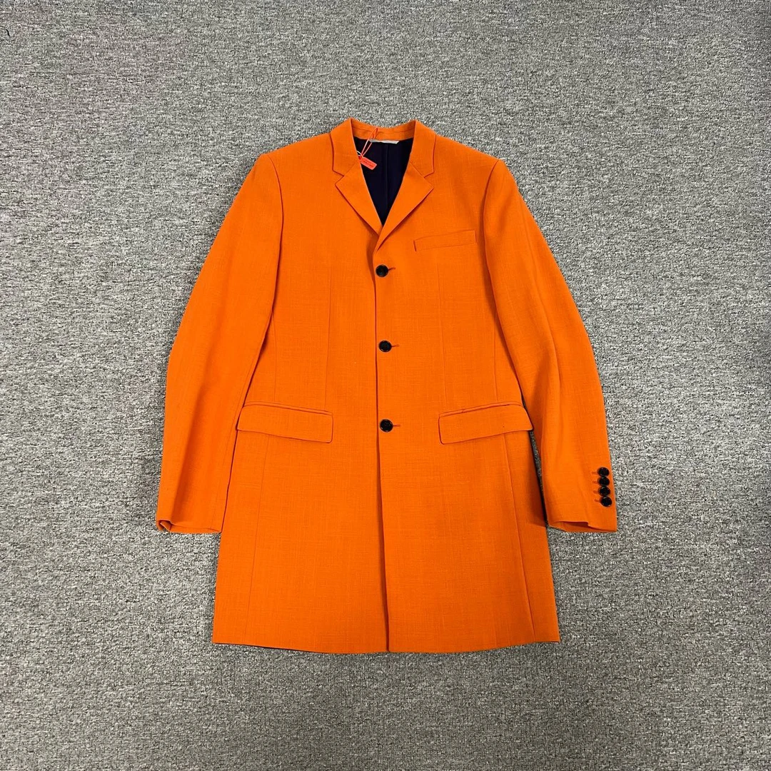 99新 DIOR/迪奥 橙色西装外套 44码