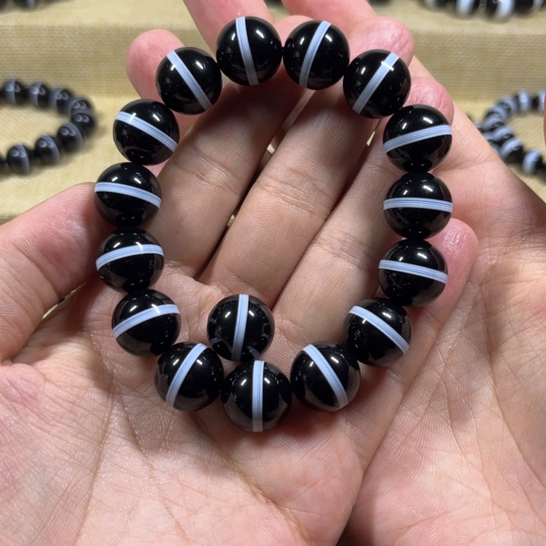 玛瑙/玉髓手链未镶嵌山**哥