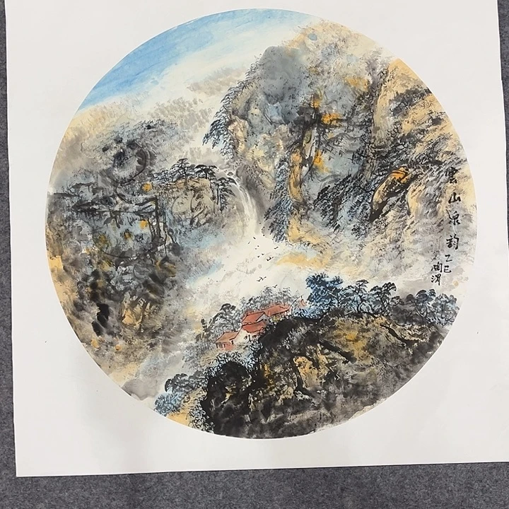国画山水画作品欣赏