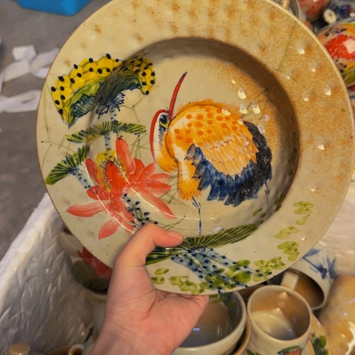 （***）瓷片景德镇陶瓷手工手绘