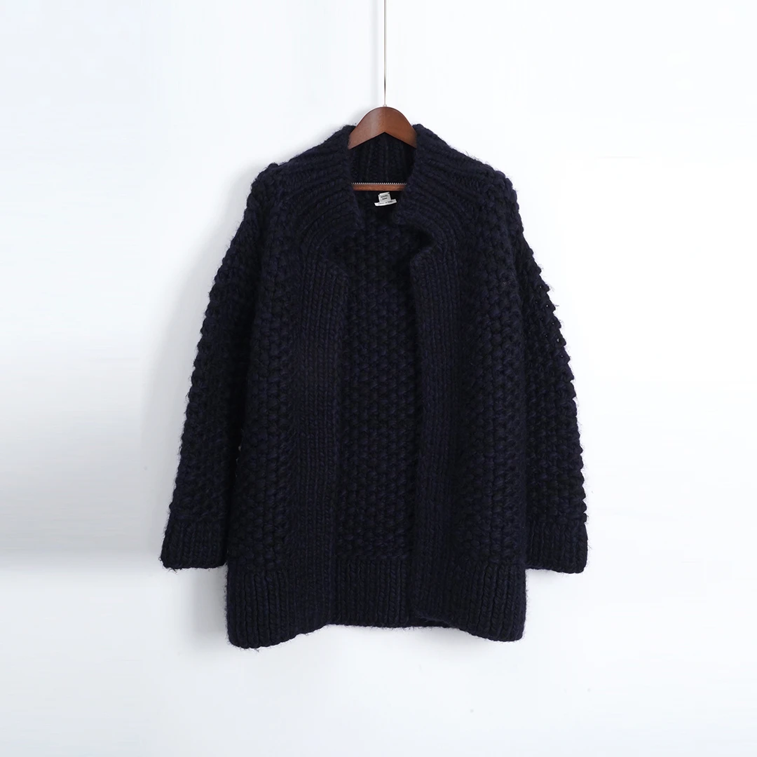 95新 Hermes/爱马仕 羊毛/SC0793/针织外套/36码
