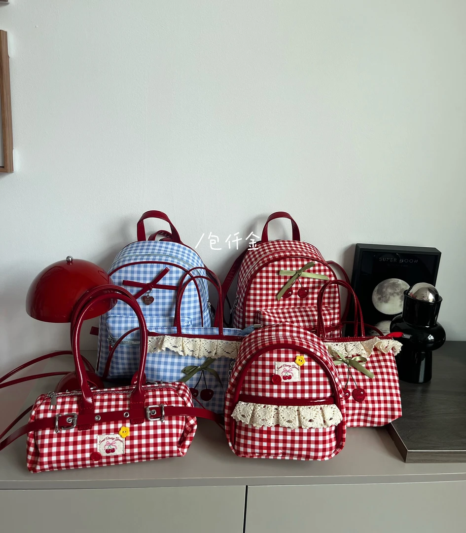 包仟金.红蓝格子系列