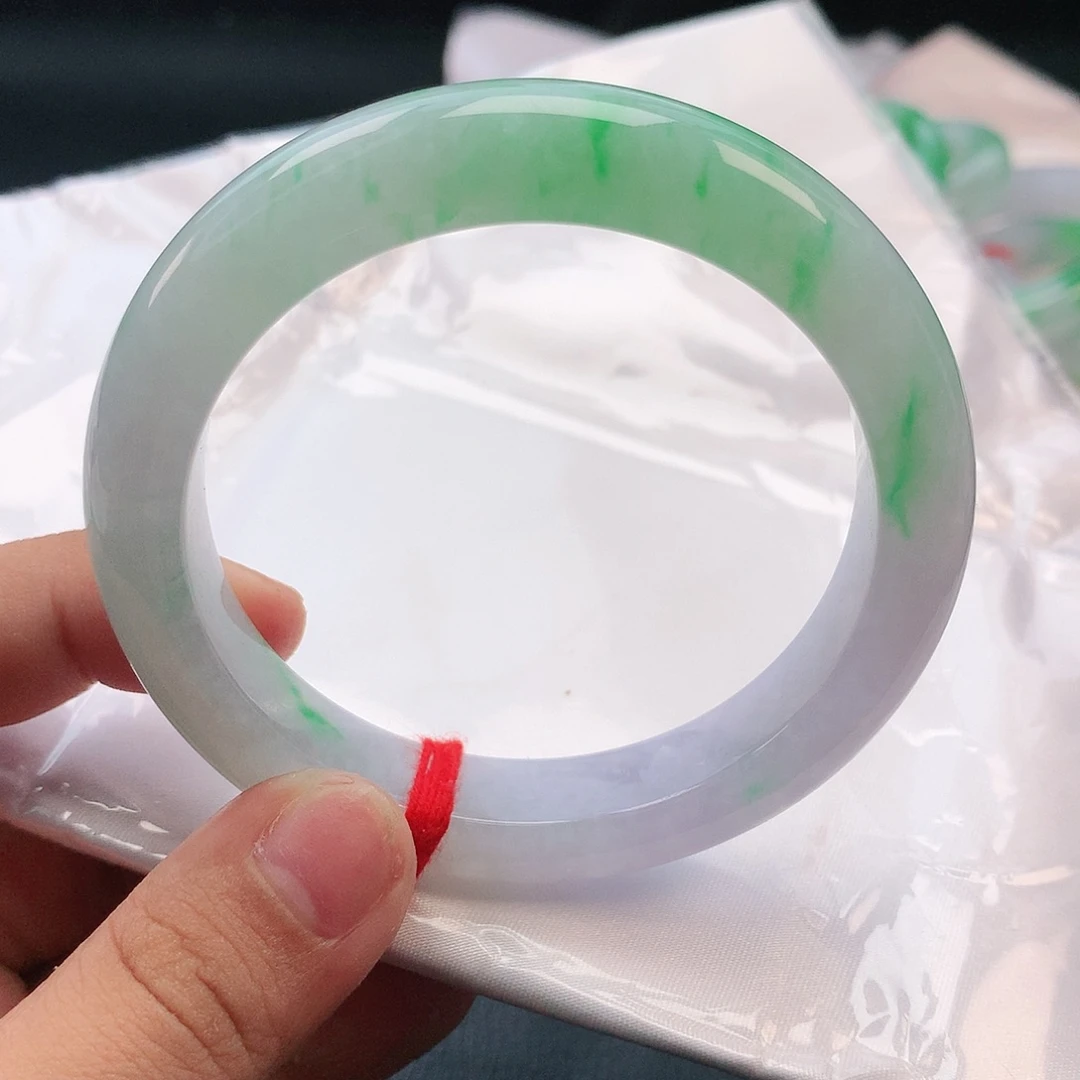 翡翠手镯未镶嵌5758 天然缅甸a货翡翠2777