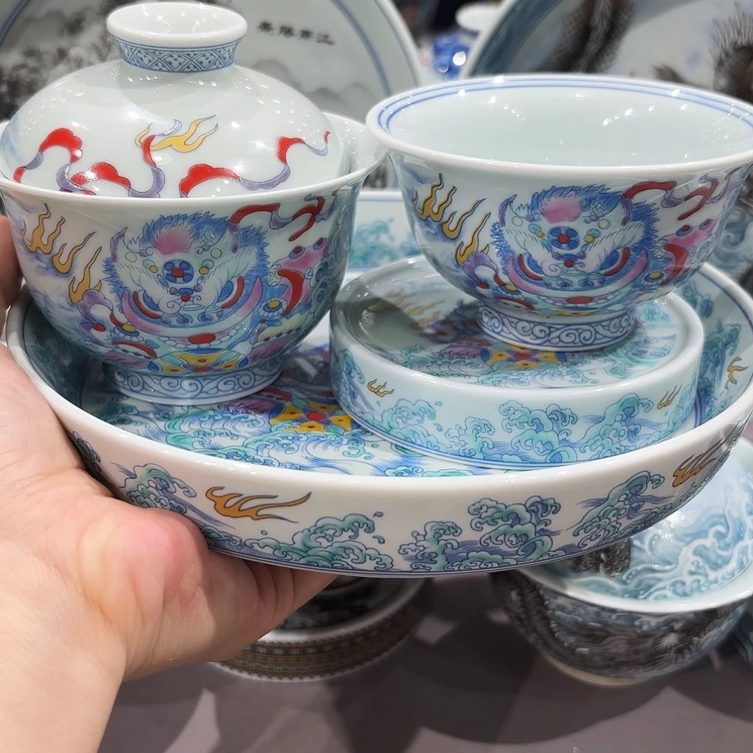 瓷片景德镇瓷器精品展示