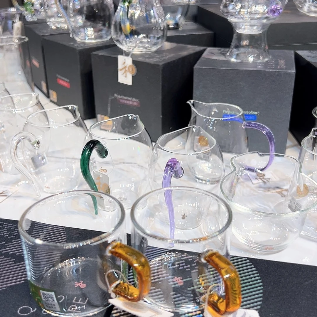 秋***雨禾器清禾杯琥珀色3对