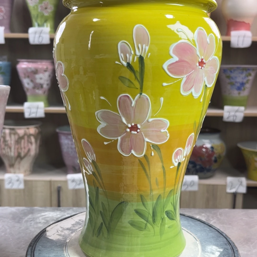 景德镇陶瓷花盆花盆