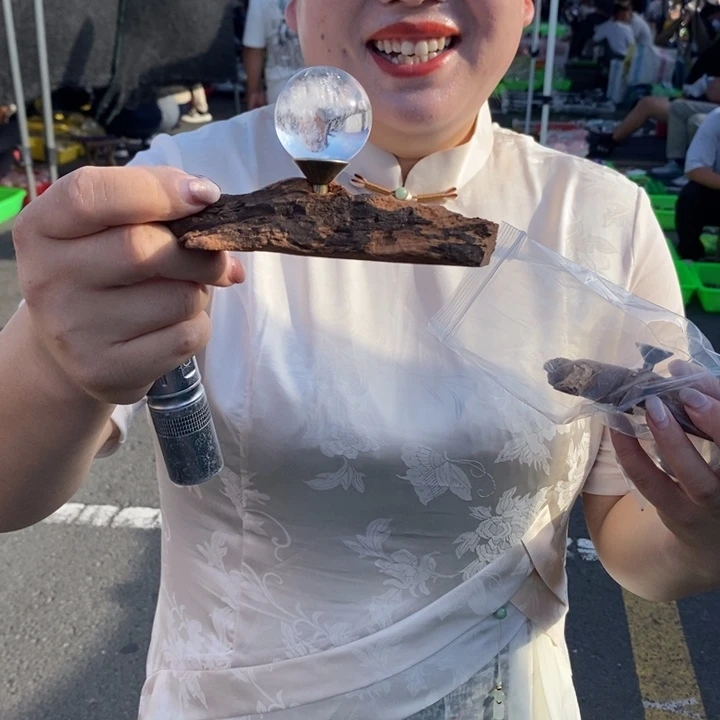 水晶珠宝半成品未镶嵌白水晶球多样性发其一（配水沉）