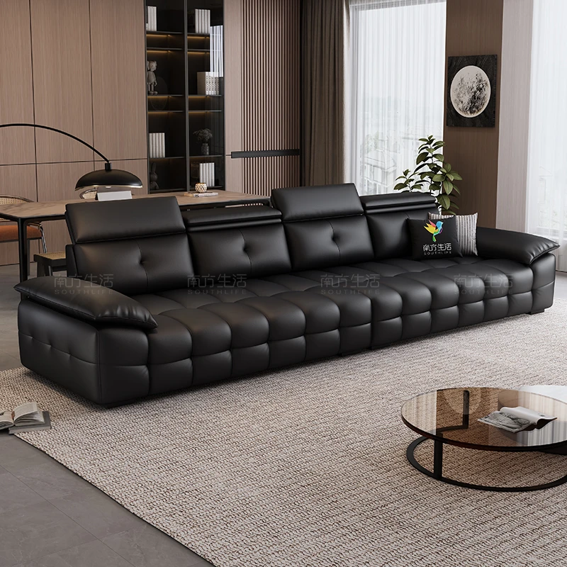 SOUTHLIFE/南方生活H901-3#新款劳伦斯客厅家用头层牛皮沙发简约