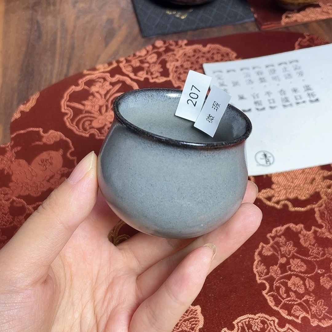 茶盏207 福临号建盏柴烧微瑕