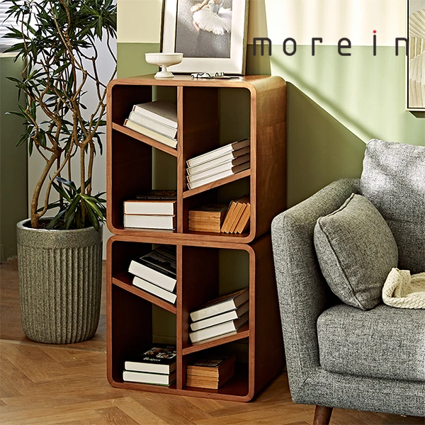 国风花窗隔断组合柜 新中式多功能储物收纳陈列模块圆角边柜书柜