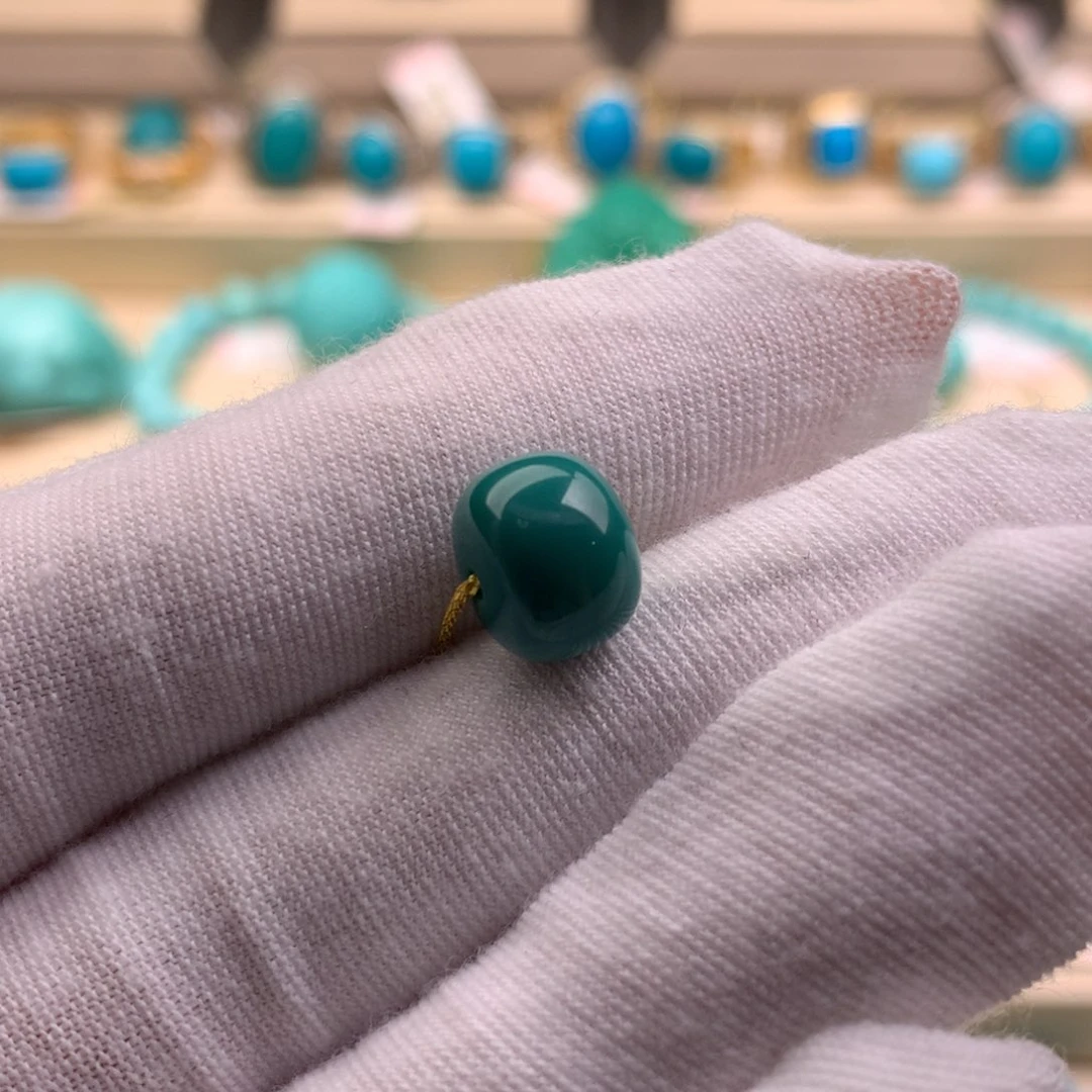 未镶嵌绿松石珠宝奇石10.3-7.9