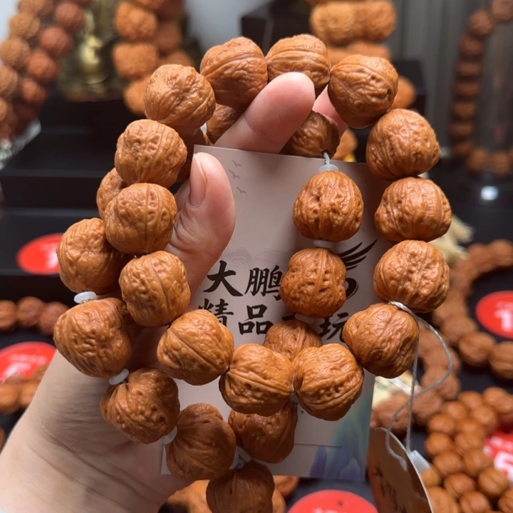 *****吊坠桃核核桃手串