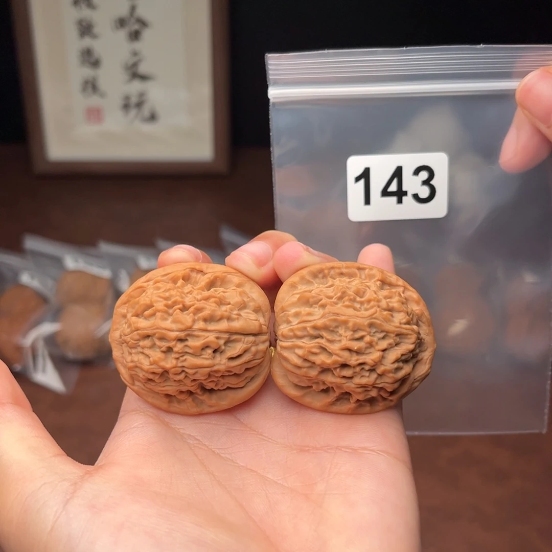 吊坠文玩核桃莲花全品38