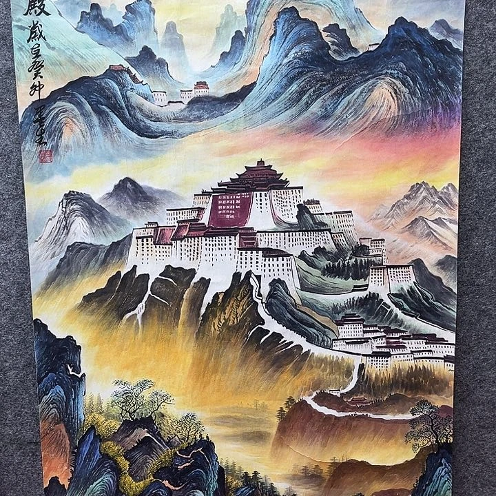 鲁岳美术艺术作品2