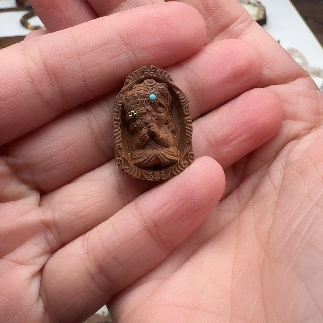 檀香木其他美*老山檀香吊坠吊坠