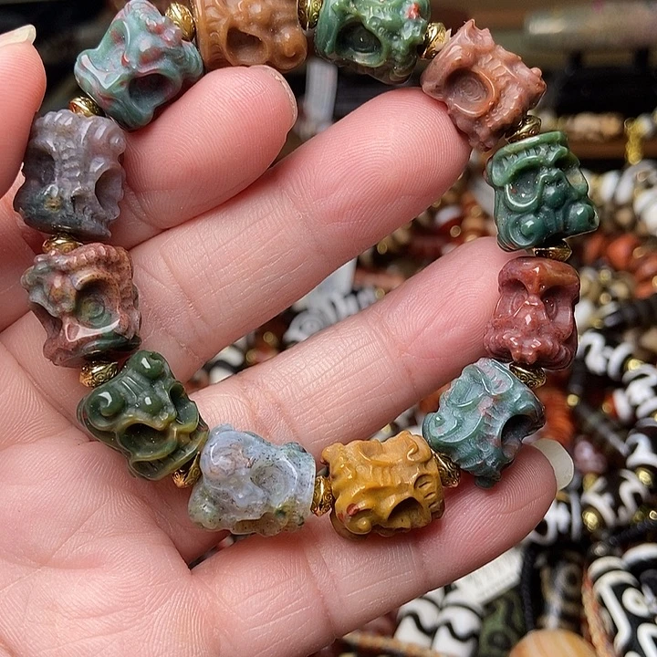 玛瑙/玉髓未镶嵌手链