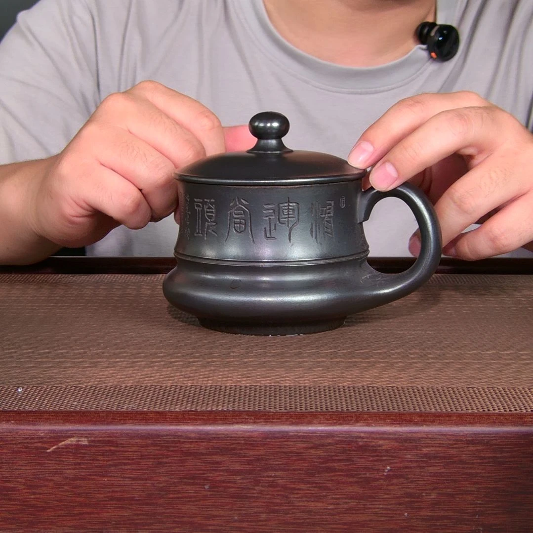 茶杯紫砂高货放漏