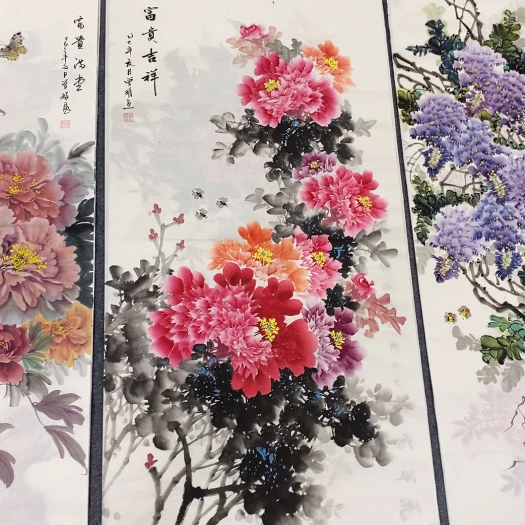 国画尺寸140✖️70四尺精品手绘画