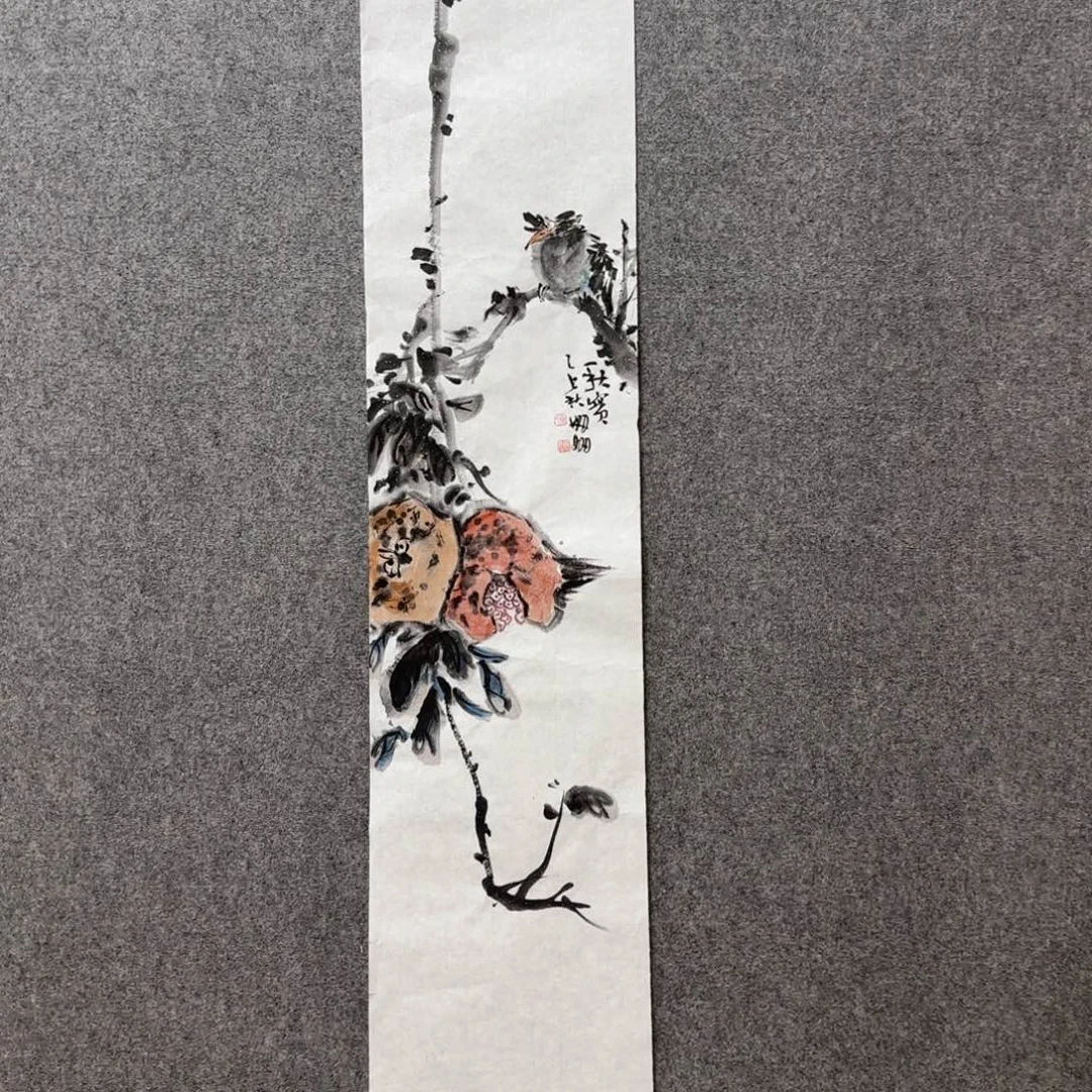 国画秦姗姗老师手绘作品
