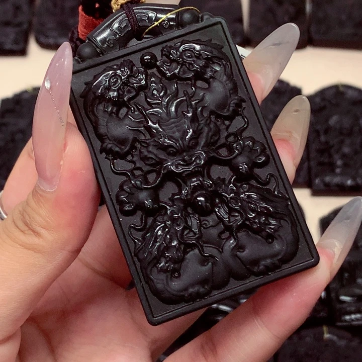 天然a货钢琴黑挂件