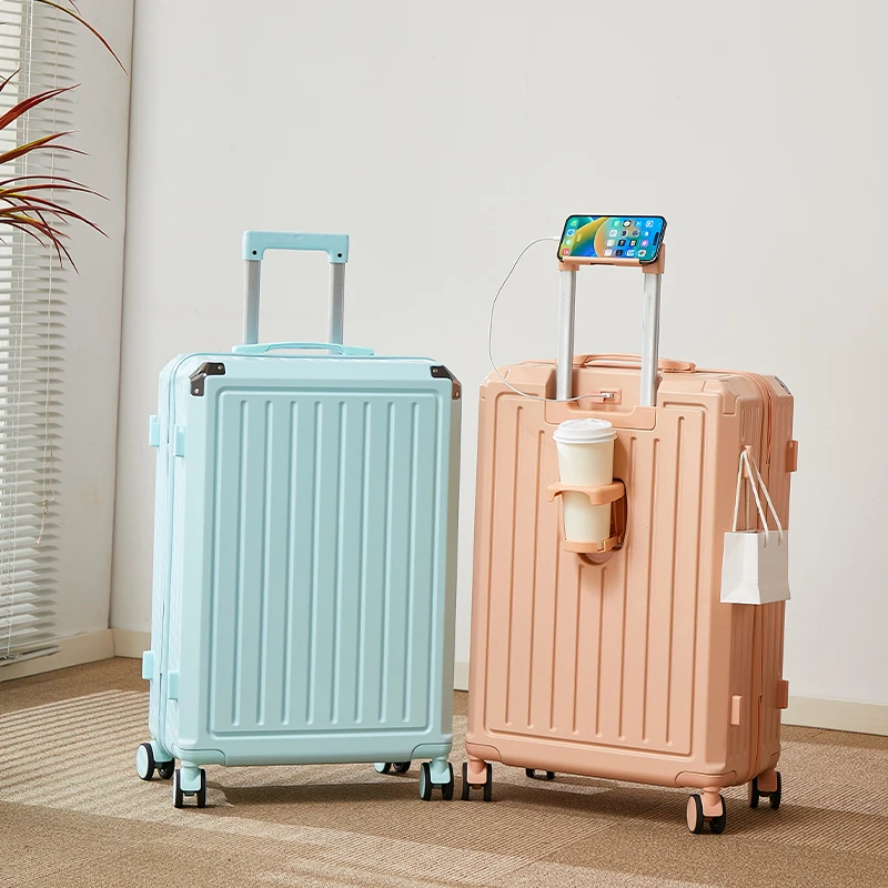 行李箱2025新款密码箱20寸小型拉杆箱登机箱男女24寸旅行箱皮箱