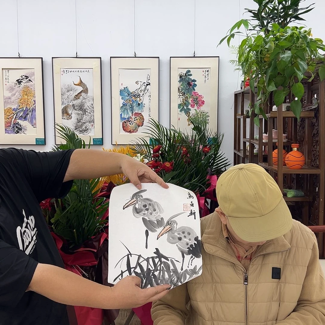 国画马在新老师艺术精品