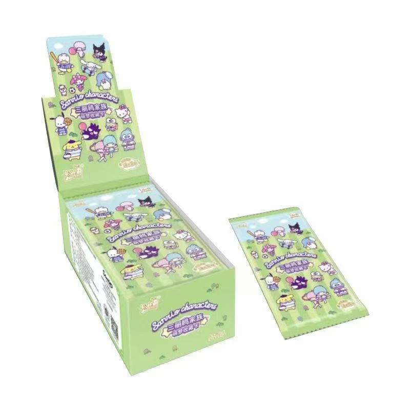 【小蛙·玩法合集】三丽鸥V1包活力菲林包第1弹萌梦收藏卡默认代拆