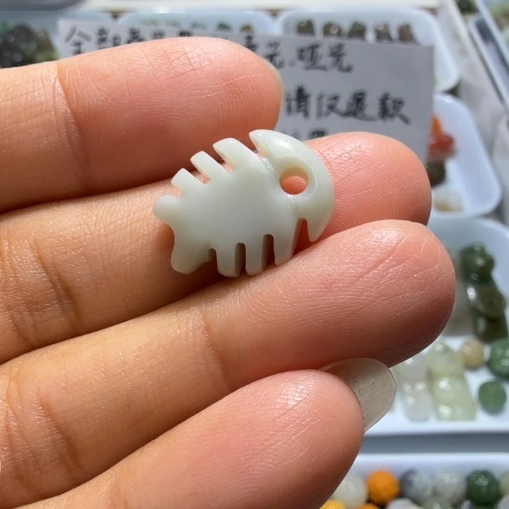 未镶嵌和田玉珠宝半成品