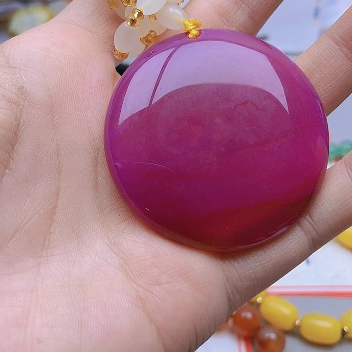 【闪购商品】玛瑙/玉髓珠宝半成品未镶嵌尹*田