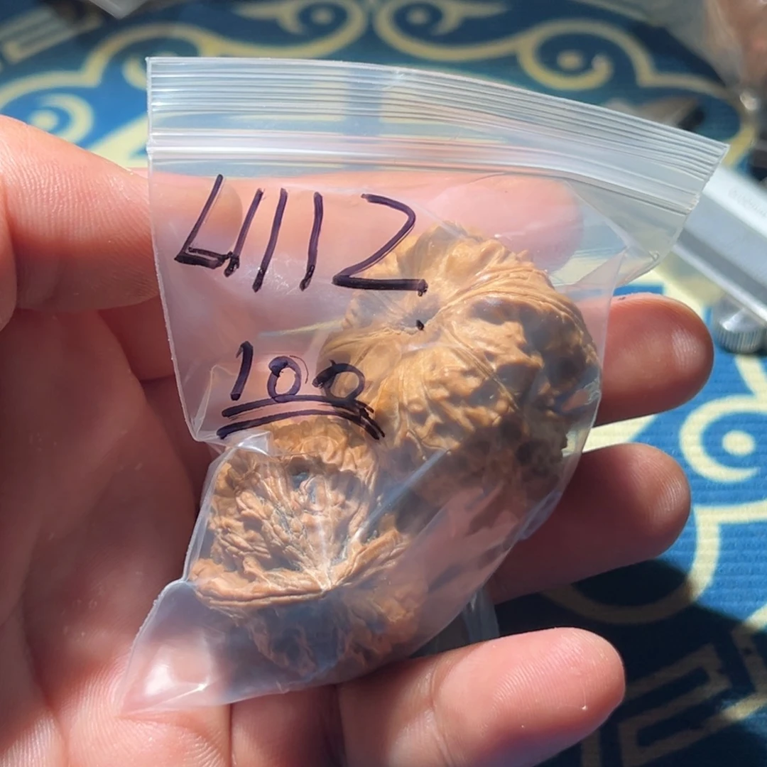 文玩核桃吊坠万****_白狮子