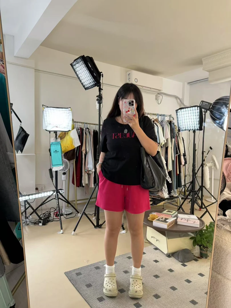 【小巧定制】XQ2427夏季新款显瘦百搭刺绣双色上衣