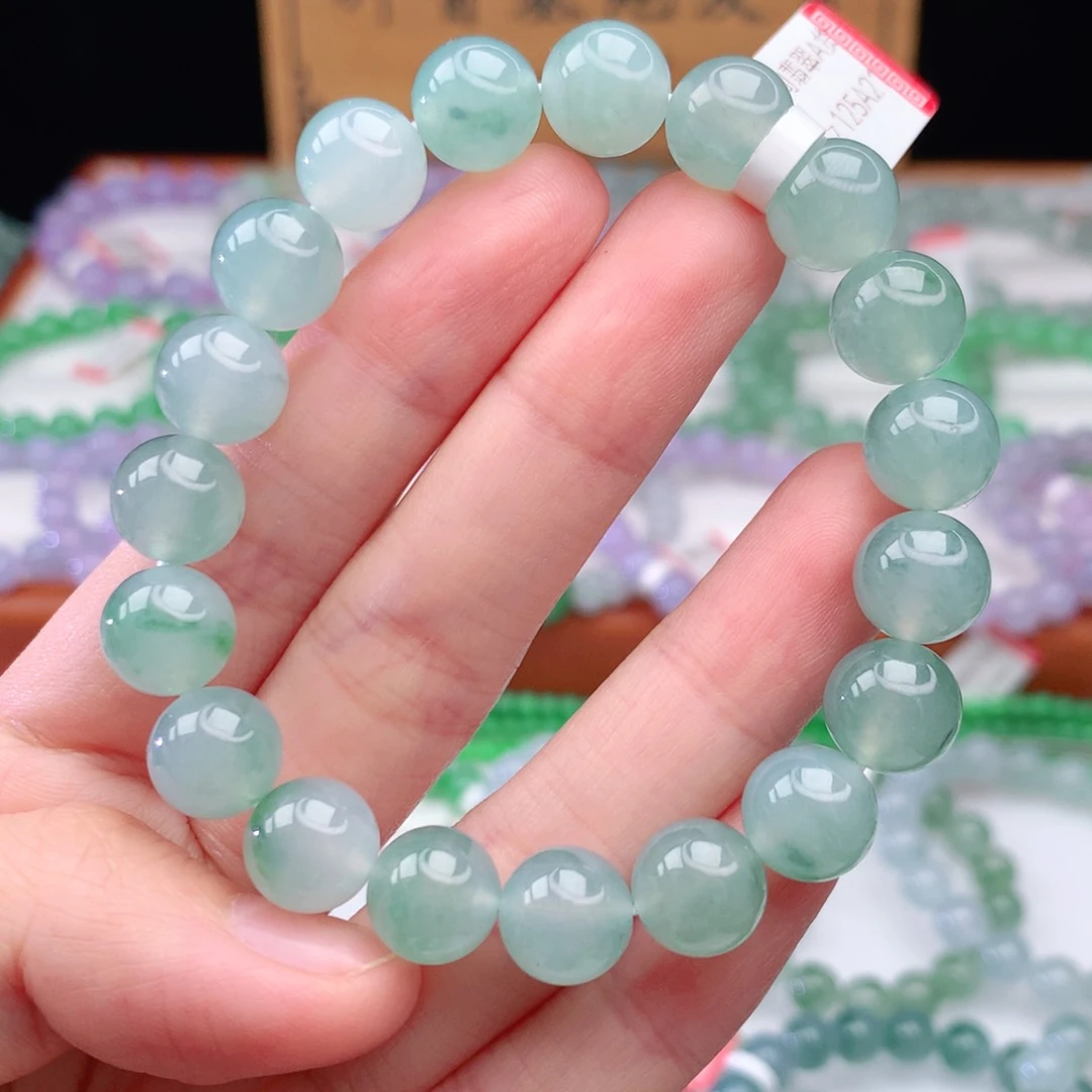 翡翠手链未镶嵌翡翠10mm